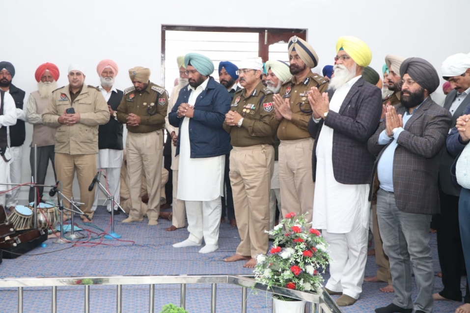 कांस्टेबल मनदीप सिंह के नाम की राष्ट्रपति वीरता पुरुस्कार (मरणोपरांत) के लिए की गई है सिफ़ारिश : एडीजीपी अर्पित शुक्ला

